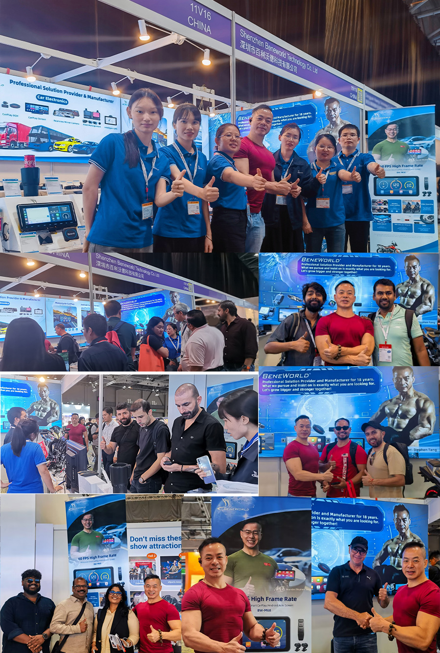 Beneworld had a successful exhibition at AsiaWorld-Expro from Oct. 11-14,2024.